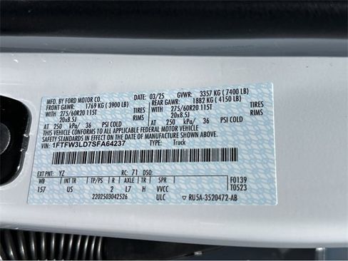 New 2025 Ford F150 XLT w/ Equipment Group 302A MID image 44