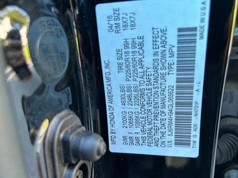 Used 2016 Honda CR-V Touring image 24