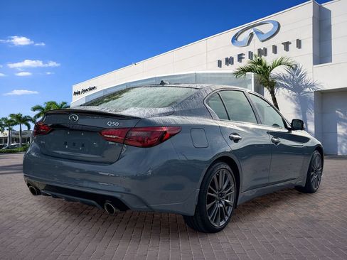 Used 2023 INFINITI Q50 Red Sport 400 w/ Carbon Fiber Package AWD/4WD image 7