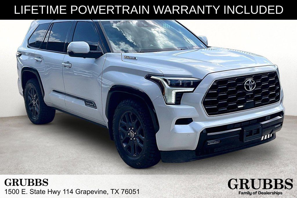 Used 2023 Toyota Sequoia Platinum AWD/4WD image 1