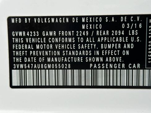 Used 2016 Volkswagen GTI Autobahn w/ Lighting Package (SEL) image 30