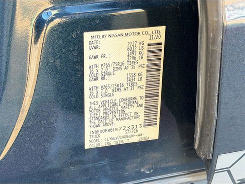 Used 2020 Nissan Frontier PRO-4X w/ Pro-4x Utility Package image 31