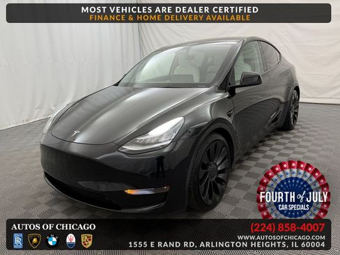 Used 2021 Tesla Model Y Performance AWD/4WD image 1