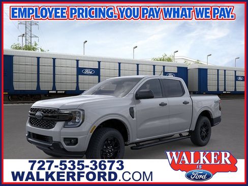 New 2026 Ford Ranger XLT w/ Black Appearance Package RWD image 1