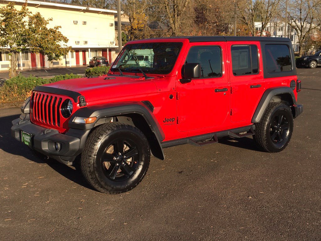 Used 2021 Jeep Wrangler Unlimited Sport AWD/4WD image 12