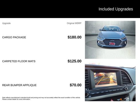 Used 2017 Hyundai Elantra ECO w/ Cargo Package image 3