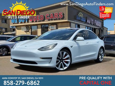 Used 2018 Tesla Model 3 Performance AWD/4WD image 1