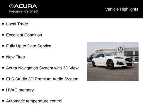 Certified 2023 Acura TLX SH-AWD w/ A-SPEC Pkg image 5