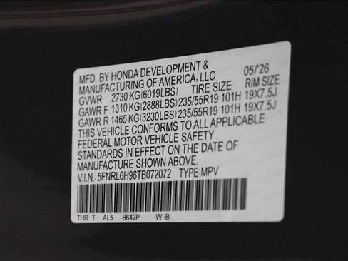 New 2026 Honda Odyssey Elite image 27
