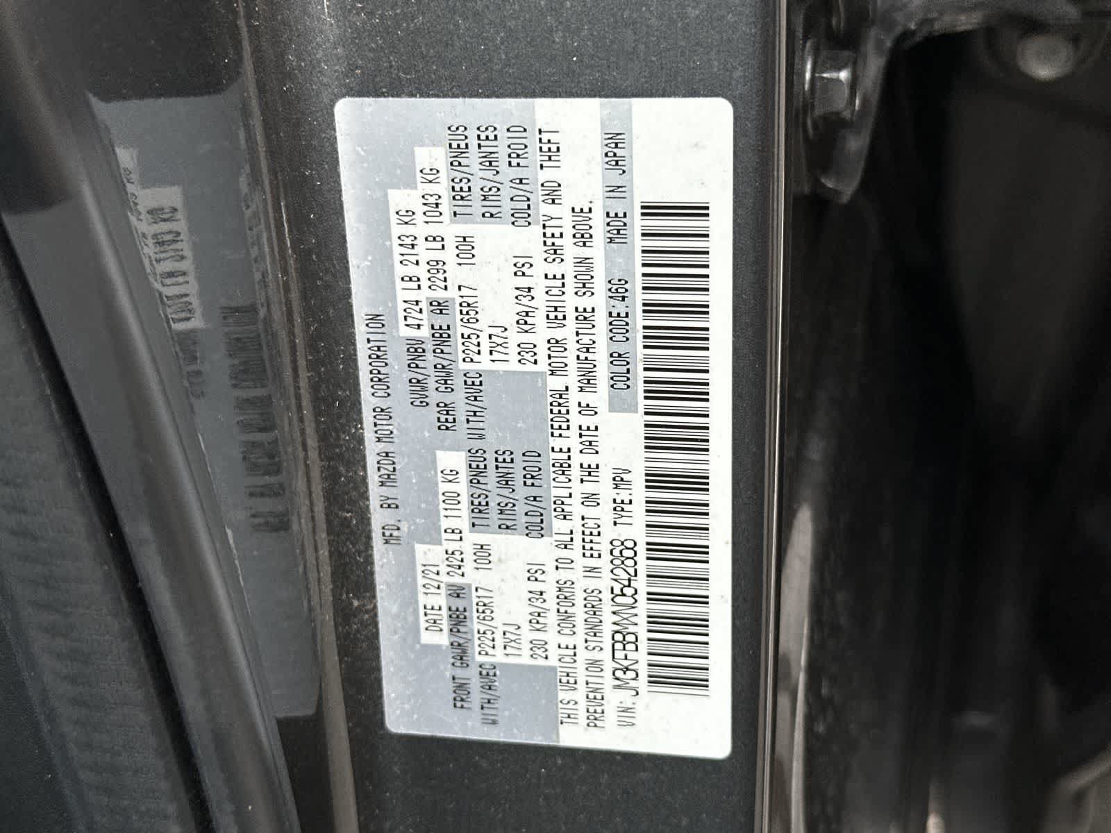 Used 2022 MAZDA CX-5 AWD 2.5 S w/ Select Package image 24
