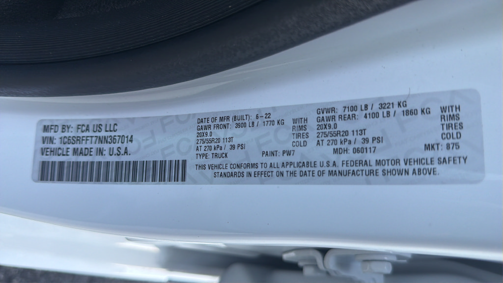Used 2022 RAM 1500 Big Horn AWD/4WD image 7