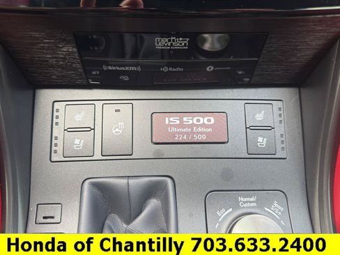 Used 2025 Lexus IS 500 w/ F-Sport Performance RWD image 16