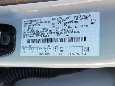 New 2026 Ford F150 Lariat image 18