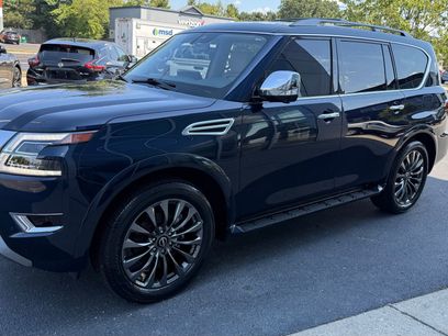 Used 2023 Nissan Armada Platinum w/ Captain's Chairs Package