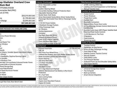 Used 2021 Jeep Gladiator Overland AWD/4WD image 30