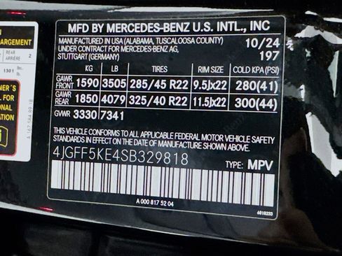 Certified 2025 Mercedes-Benz GLS 450 4MATIC image 27