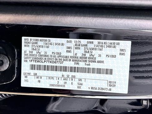 New 2026 Ford F150 XLT w/ FX4 Off-Road Package AWD/4WD image 12