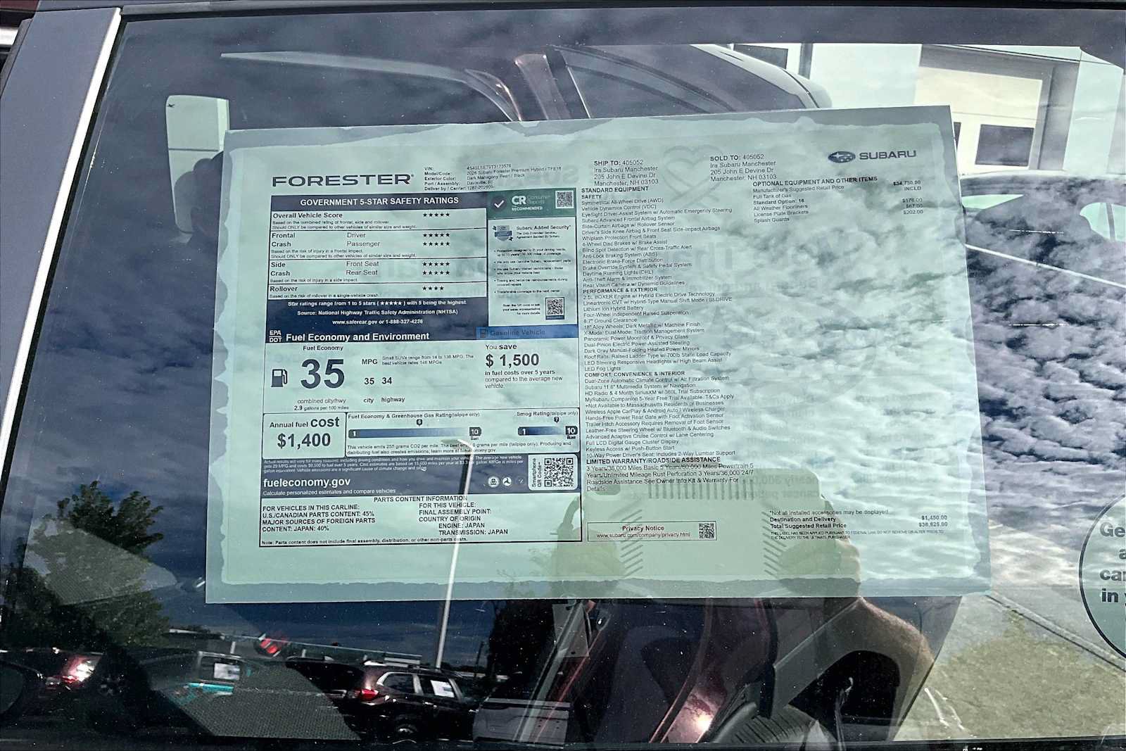 New 2026 Subaru Forester Touring AWD/4WD image 19