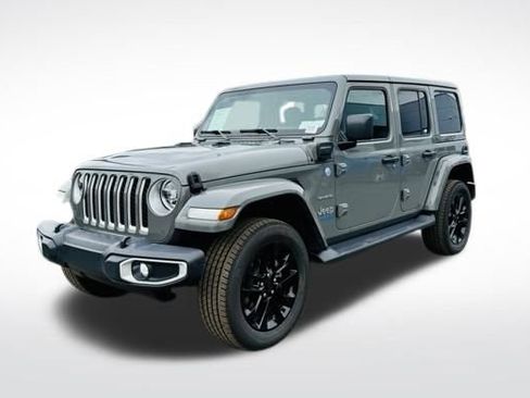 Used 2021 Jeep Wrangler Unlimited Sahara 4xe w/ Cold Weather Group image 2