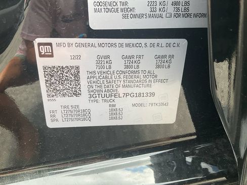 Used 2023 GMC Sierra 1500 AT4X AWD/4WD image 18