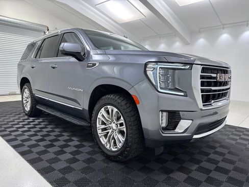 Used 2022 GMC Yukon SLT w/ SLT Luxury Package RWD image 1
