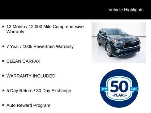 Used 2021 Toyota Highlander XLE AWD/4WD image 12