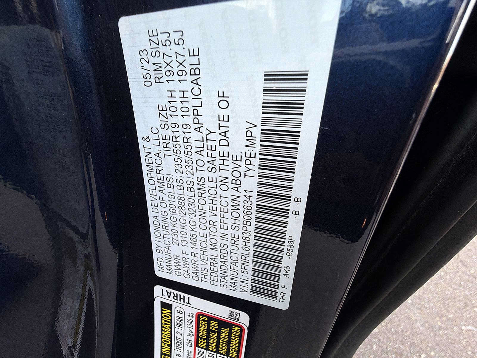 Used 2023 Honda Odyssey Touring image 29