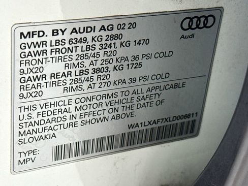 Used 2020 Audi Q7 3.0T Premium Plus w/ Premium Plus Package AWD/4WD image 35