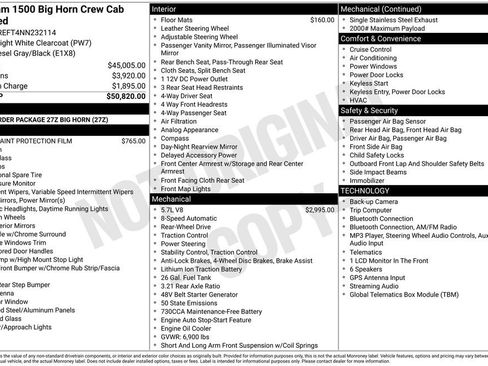 Used 2022 RAM 1500 Big Horn RWD image 3