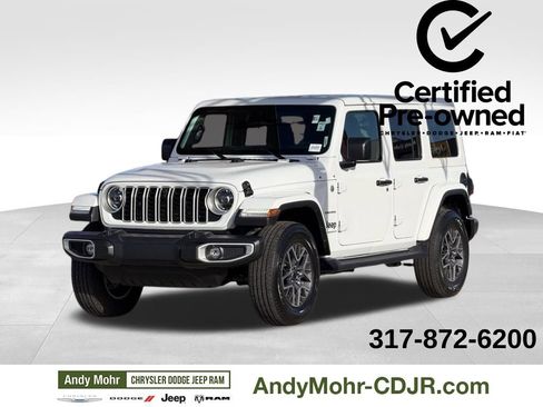 Used 2024 Jeep Wrangler Sahara w/ Technology Group image 3
