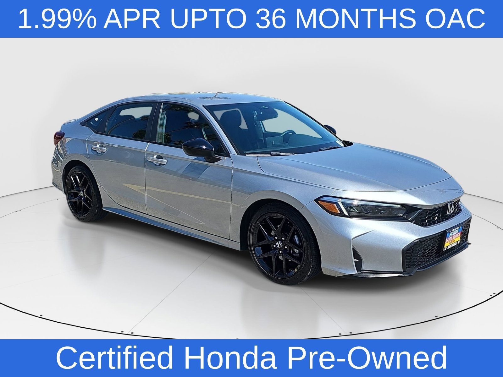 Certified 2025 Honda Civic Sport image 3