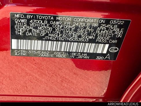 Used 2022 Lexus IS 350 F Sport image 35