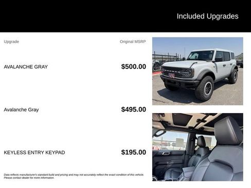 New 2026 Ford Bronco Badlands AWD/4WD image 10