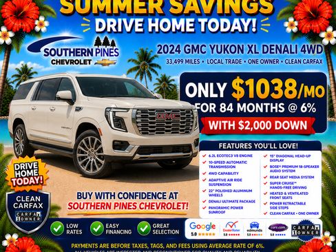 Used 2024 GMC Yukon XL Denali w/ Max Trailering Package AWD/4WD image 5