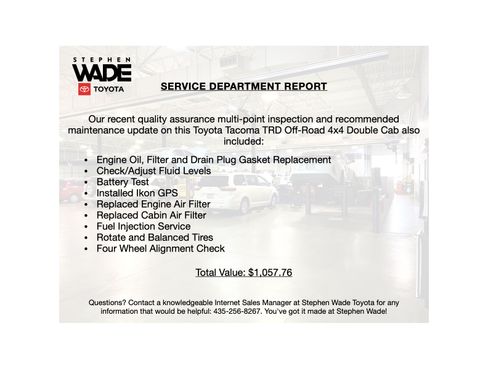 Certified 2024 Toyota Tacoma TRD Off-Road w/ TRD Off Road Upgrade Package AWD/4WD image 4