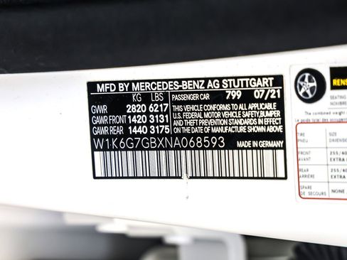 Certified 2022 Mercedes-Benz S 580 4MATIC Sedan image 27