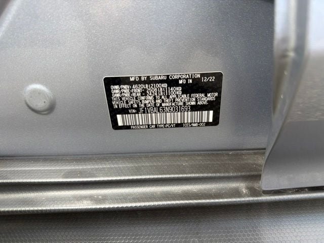 Used 2022 Subaru WRX Limited AWD/4WD image 18