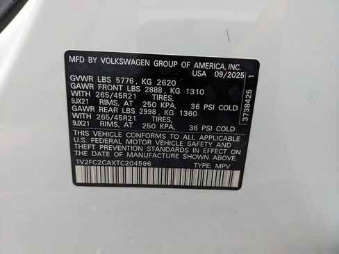 New 2026 Volkswagen Atlas Cross Sport SEL Premium R-Line image 30