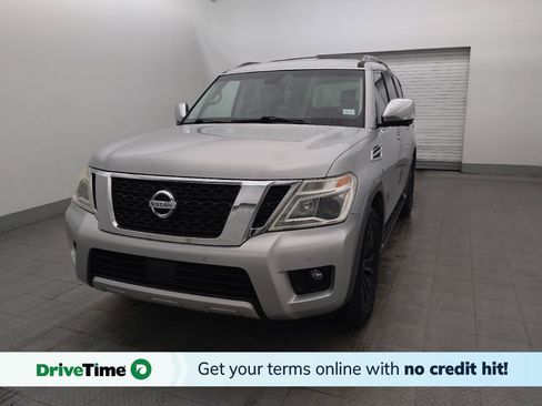 Used 2017 Nissan Armada Platinum w/ Captain Seat Package RWD image 1