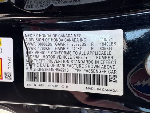 Used 2022 Honda Civic Sport image 42