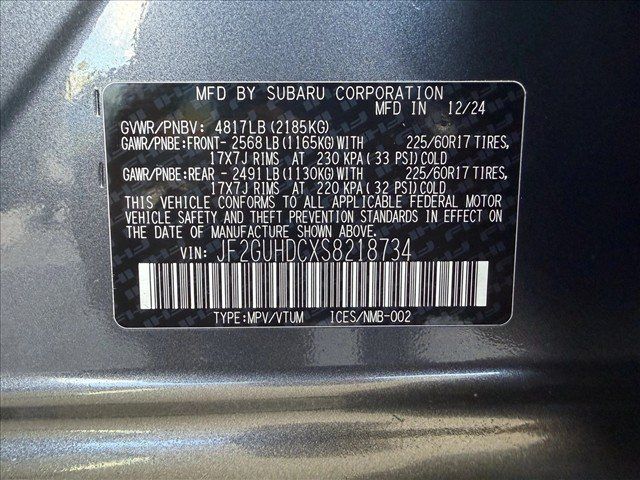 Used 2025 Subaru Crosstrek 2.5i Premium AWD/4WD image 24
