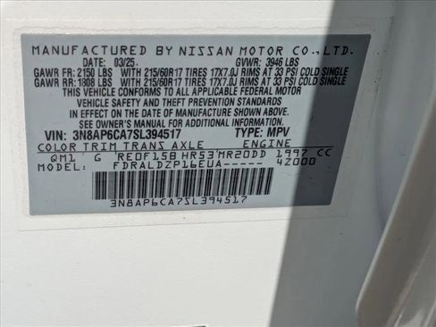 Certified 2025 Nissan Kicks SV FWD image 23