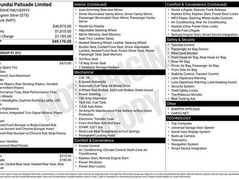 Used 2021 Hyundai Palisade Limited image 3