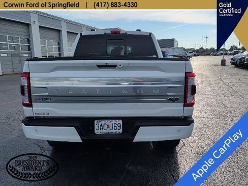 Certified 2022 Ford F150 Platinum w/ Equipment Group 701A High AWD/4WD image 8