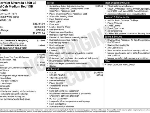 Used 2002 Chevrolet Silverado 1500 LS w/ Electrical Convenience Pkg RWD image 6