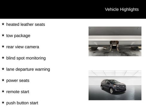 Certified 2022 Ford Edge SEL w/ Convenience Package image 10