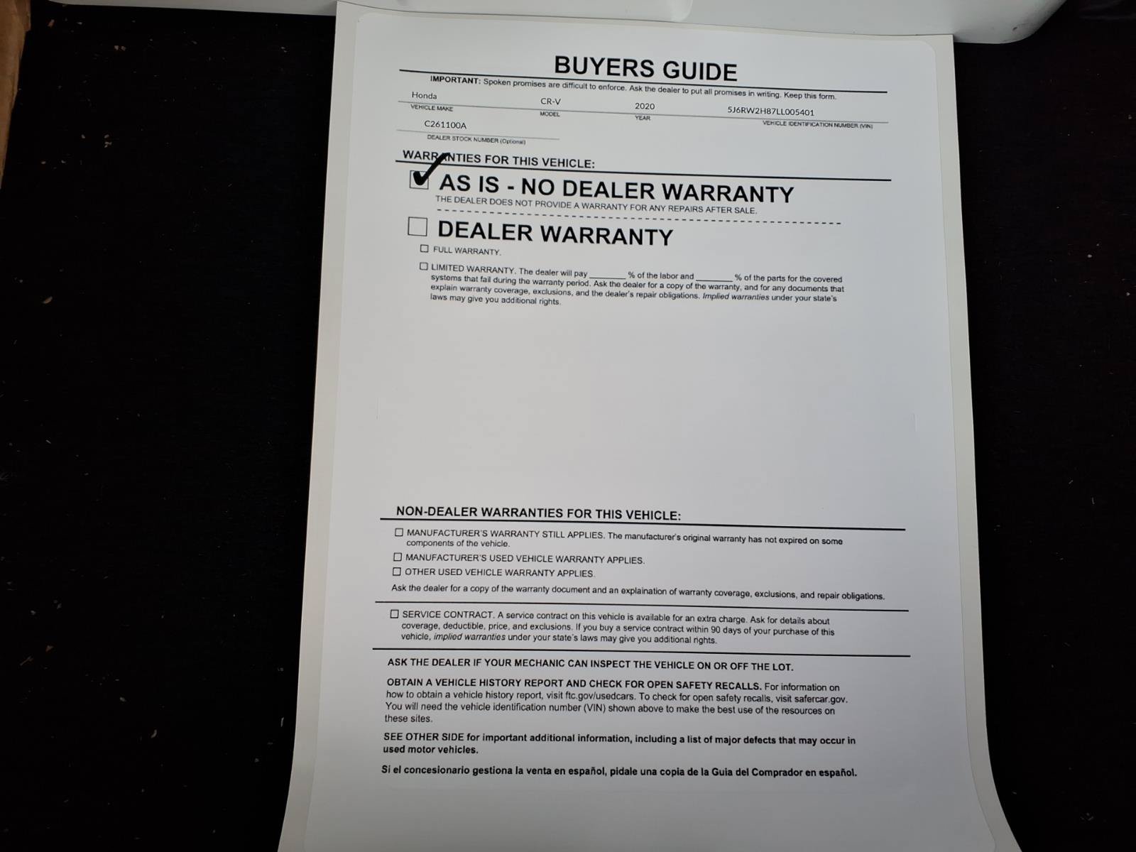 Used 2020 Honda CR-V EX-L image 36