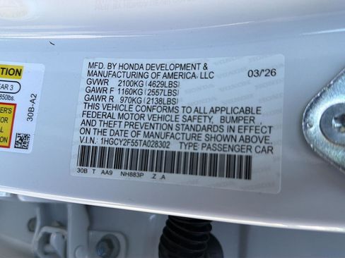 New 2026 Honda Accord Sport image 35