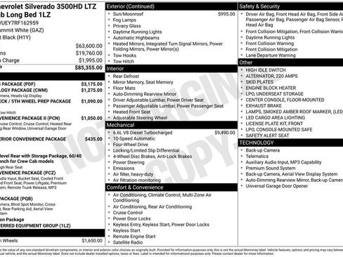 Used 2024 Chevrolet Silverado 3500 LTZ w/ LTZ Plus Package image 11