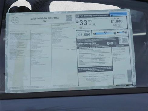 New 2026 Nissan Sentra SV w/ SV Convenience Package FWD image 16